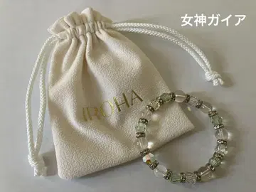 IROHA 이로하 여신 가이아 부적 팔찌 (수납 봉투 포함)