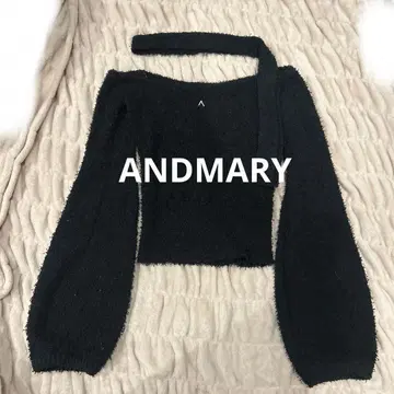 ANDMARY Lou 오프숄더 니트 탑