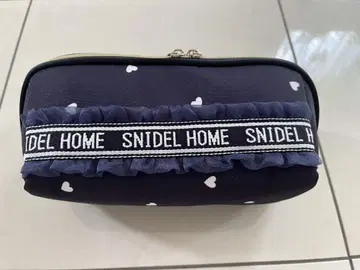 새상품급 SNIDEL HOME 파우치 네이비