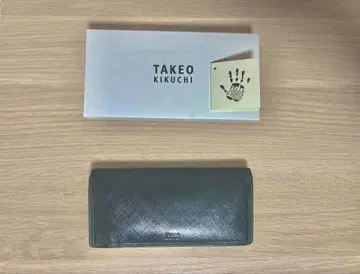 TAKEO KIKUCHI 그린 장지갑