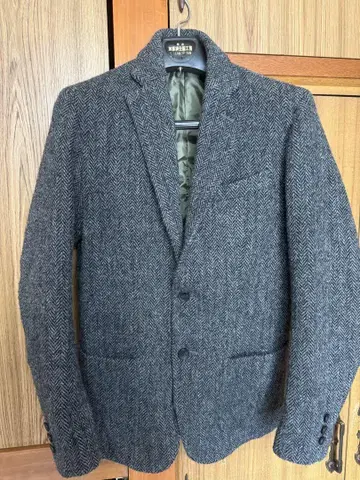 Harris Tweed 헤링본 자켓 M