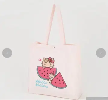 [미사용 새상품, 택 포함] 아베일 헬로키티 토트백 핑크