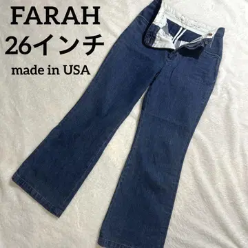 새상품급 FARAH 플레어 데님 팬츠 26인치 USA제 M