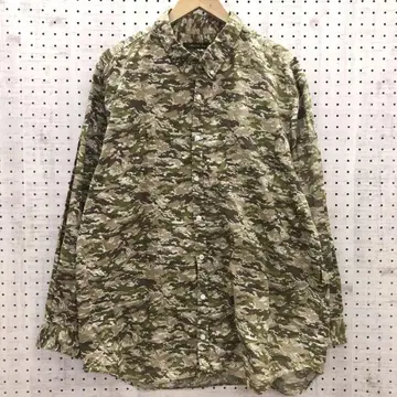 일본제 agate label 아가트 라벨 카모플라쥬 밀리터리 긴팔 셔츠