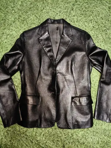 Gabardine K.T 램 가죽 재킷