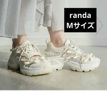 RANDA 미니 리본 시어 스니커즈