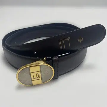 dunhill 던힐 벨트 천연 가죽 브라운