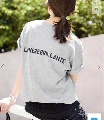 SLOBE IENA 1ST ETOILE 티셔츠 그레이