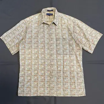 [새상품급] 00's IZOD 한국제 반팔 알로하 셔츠 M 사이즈