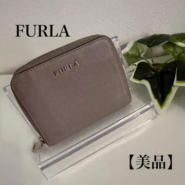 미니 지갑 지갑 지퍼 풀라 FURLA 컴팩트 동전 지갑