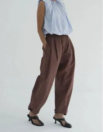 새상품급 CLANE COTTON PARACHUTE PANTS