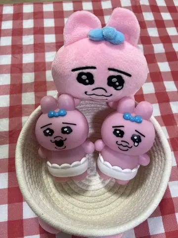 빤쮸토끼 소품함 소프트 비닐 2종 세트 판매