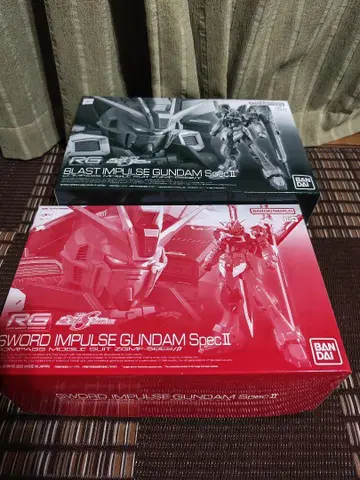 RG BLAST & SWORD IMPULSE GUNDAM