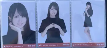 카키 하루카 노기자카46 미야기 공연 맨투맨 브로마이드 3종 컴프