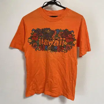 70년대 80년대 빈티지 Hanes BEEFY-T Hawaii 셔츠