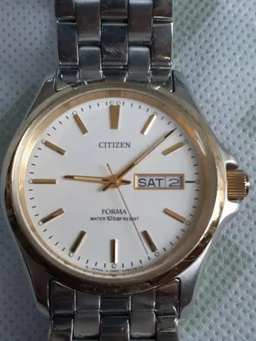 CITIZEN FORMA 손목시계 쿼츠 10기압 방수