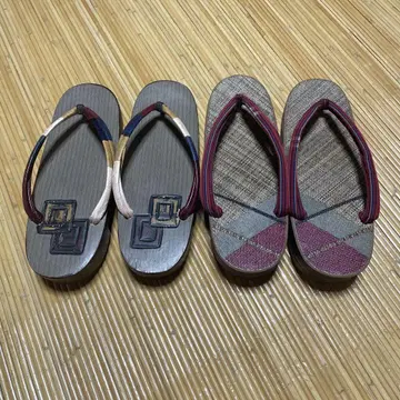쇼와 레트로 일본 나막신 세트