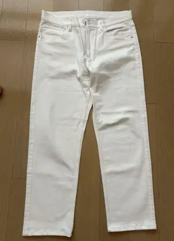 MACKINTOSH LONDON 화이트 데님 스트레치 스트레이트