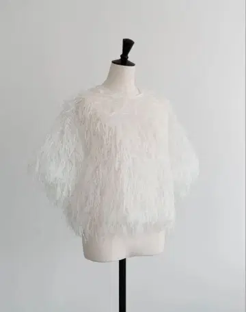 roughlow airy fringe sheer tops