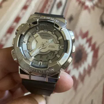 G-SHOCK GM-S 110 실버/손목시계 데지아나 러버 5706