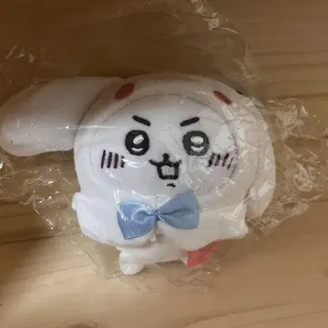 [미사용 새상품] 한정판! 치이카와x산리오 시나모롤 캐릭터 미니 봉제인형