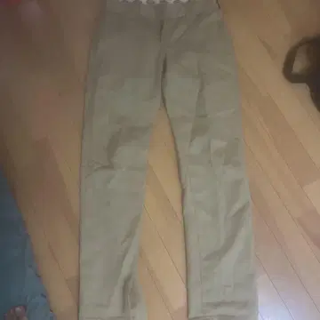 Dickies 치노 팬츠 베이지색