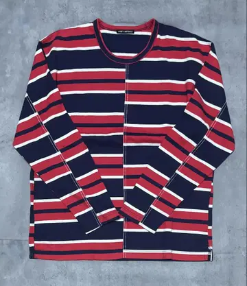 issey miyake 보더 롱 T