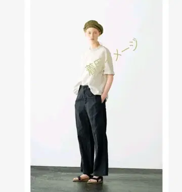 MHL DRY COTTON LINEN 마가렛호웰 차콜 그레이