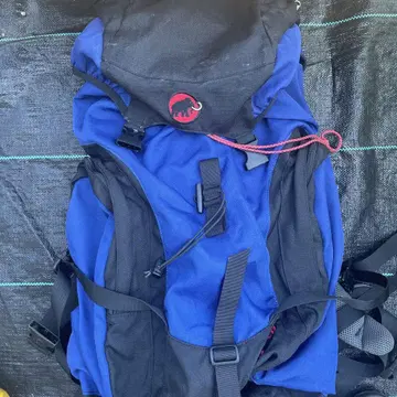 [본격파] MAMMUT 마무트 등산용 백팩 블루 x 블랙