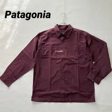 Patagonia 파타고니아 긴팔 셔츠 퍼플 오가닉 코튼