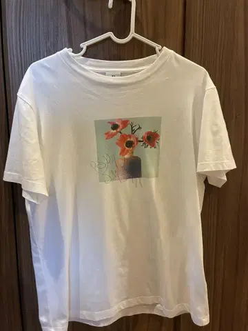 Paul Smith/폴스미스/여성용 아트 플라워 반팔 티셔츠
