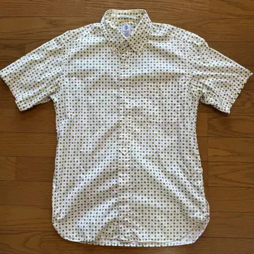 GAMBER CUSTOM SHIRTS 반팔 버튼다운 셔츠