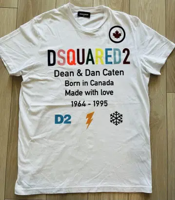 DSQUARED2 그래픽 티셔츠