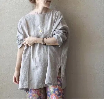 JOURNAL STANDARD LUXE 에어 린넨 Plain 블라우스
