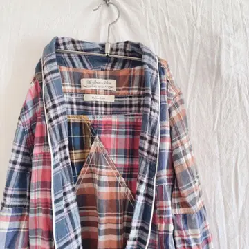 [ RayBeams 별주 ] REMI RELIEF 패치워크 넬 가운