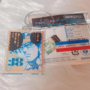 죠죠월드 와이어 키링 죠타로