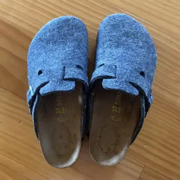 BIRKENSTOCK 그레이 37 클로그 샌들