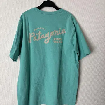 Patagonia 터콰이즈 티셔츠 M 사이즈