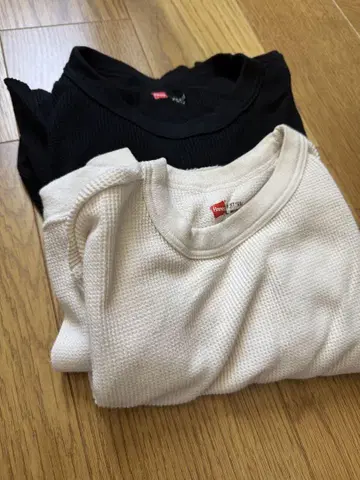 Hanes Thermal 헤인즈 써멀 긴팔 2매 세트 L