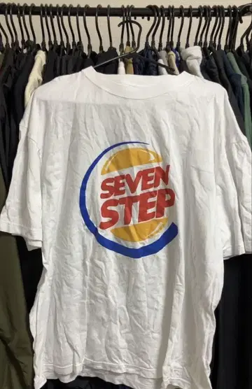 seven step 셔츠 XL 치마바지 쿠바 버거킹