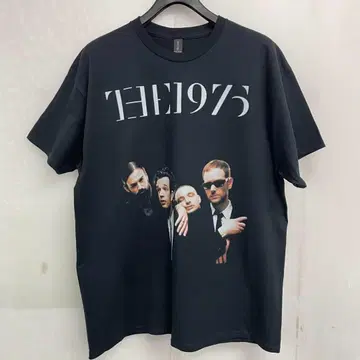 THE 1975 티셔츠 [ XL 사이즈 ] 블랙 밴드 Vintage