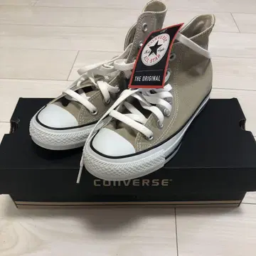 CONVERSE ALL STAR 하이컷 스니커즈 베이지