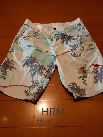 HRM 트로피컬 패턴 숏팬츠 사이즈 1