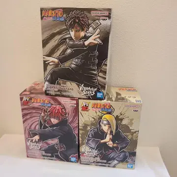미사용 새상품 NARUTO 나루토 사소리 가아라 데이다라 3개 묶음 판매