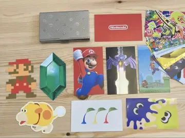 Nintendo 명함지갑 슈퍼 마리오 젤다