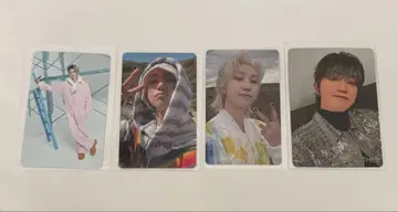 seventeen THE8 트레이딩 카드 4매 세트