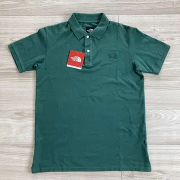 THE NORTH FACE 그린 피케 셔츠 남성용 L