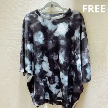 HARE 하레 앱스트랙트 돌먼 컷 티셔츠 FREE