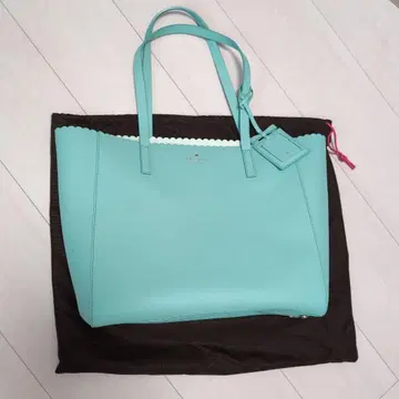 kate spade 민트 그린 토트백