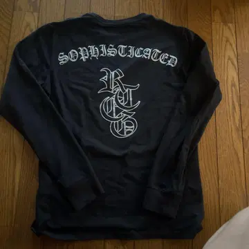 블랙 SOPHISTICATED RCG 긴팔 티셔츠